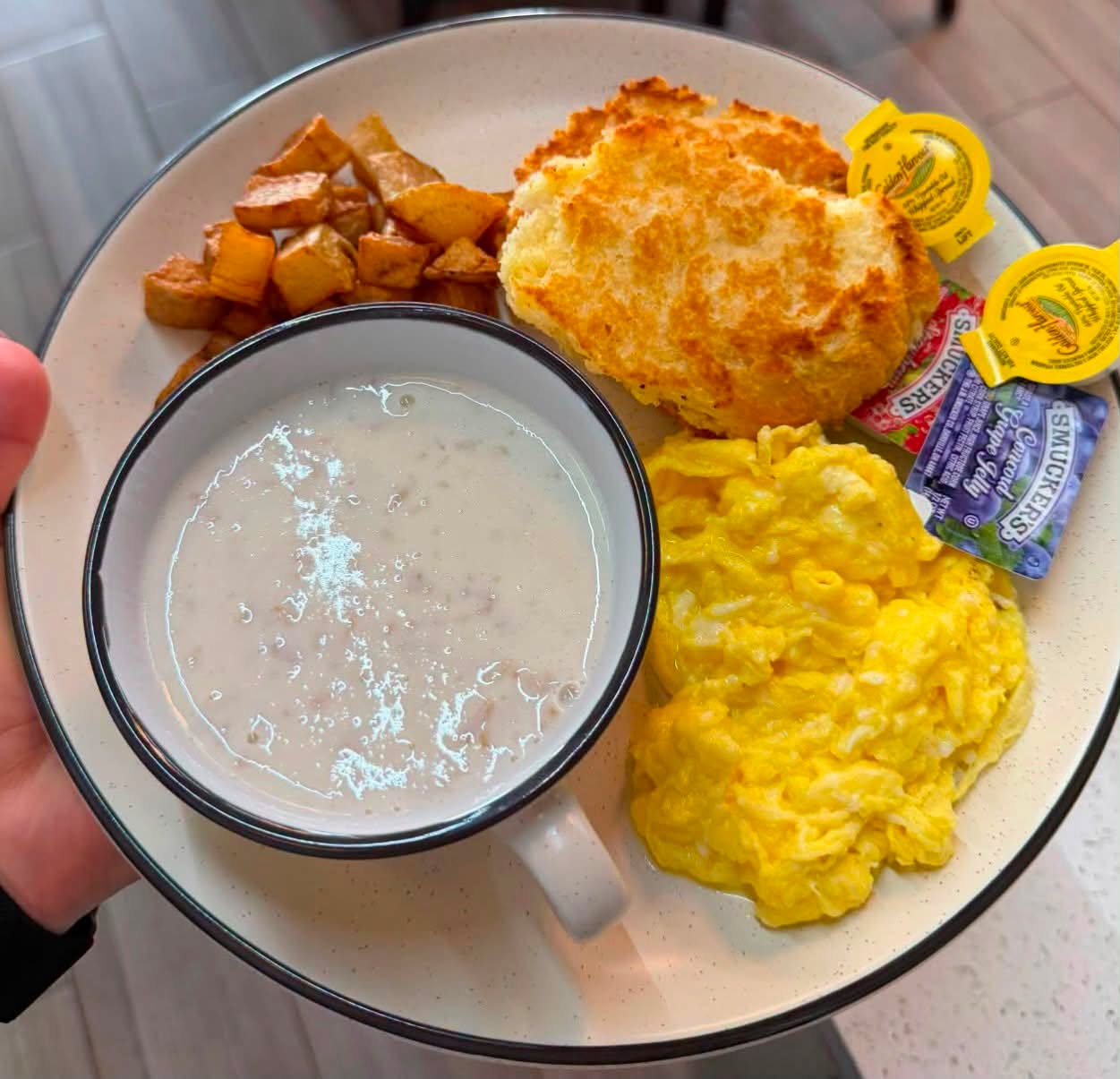Ranchero's plated meal